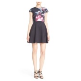 Ted Baker London 印花短袖连衣裙 $103.6（约748元）