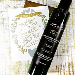 Philip B 薄荷鳄梨丰盈澄净洗发水 220ml