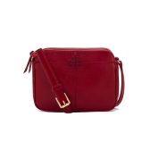 新加入折扣款！Tory Burch：三色可选 IVY PATENT 斜挎包 无门槛7折热卖！