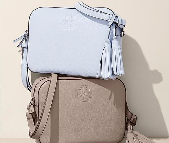 Tory Burch 托里·伯奇 女士真皮单肩斜挎相机包