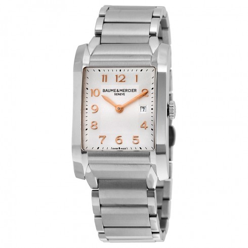 Baume & Mercier 名士 Hampton 汉普顿系列 中性石英腕表 MOA10020