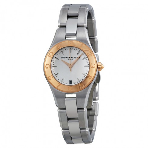 BAUME &  MERCIER 名士 Linea灵霓系列 10079 女士石英腕表