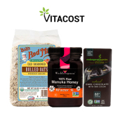 吃货福利！Vitacost：精选食品类产品 无门槛8.5折