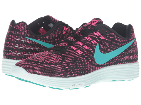 尺码齐全！Nike耐克Lunartempo 2女士时尚轻量跑鞋 粉黑配色