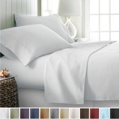 Egyptian Comfort 1800 Count Deep 床上用品四件套 $10.49（约76元）