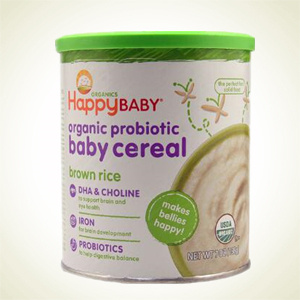 Vitacost：Happy Baby 婴儿有机糙米米粉 198g