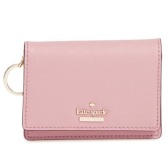 Kate Spade cameron street - beca 女士短款钱包 樱花粉 $58.96（约427元）