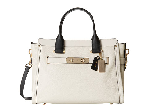 COACH 蔻驰 Colorblock Swagger 37 女士手提包
