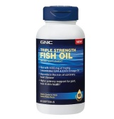 GNC 健安喜 三倍强效鱼油60粒 $23.99（约174元）