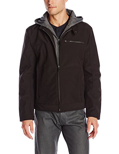 Kenneth Cole 男士连帽软壳夹克 多色