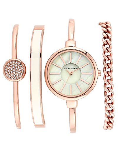 ANNE KLEIN 安妮 克莱恩 AK/1470 女士时装腕表手镯套装