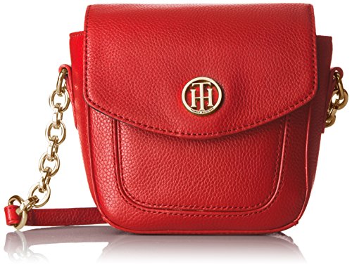 TOMMY HILFIGER 汤米·希尔费格 Th Leather Saddle 皮革单肩包