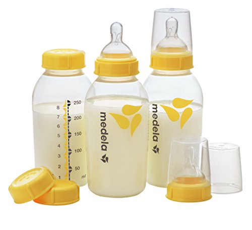 Medela 美德乐 奶瓶组合（M奶嘴*3+奶瓶250Ml+奶瓶150ml*2）
