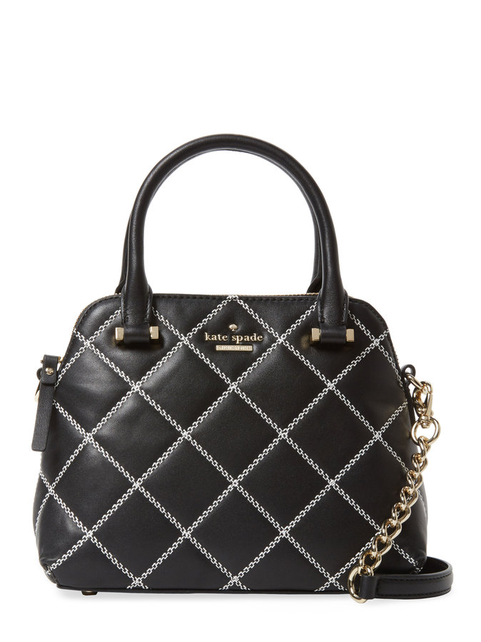 kate spade 凯特丝蓓 女士真皮斜挎贝壳包