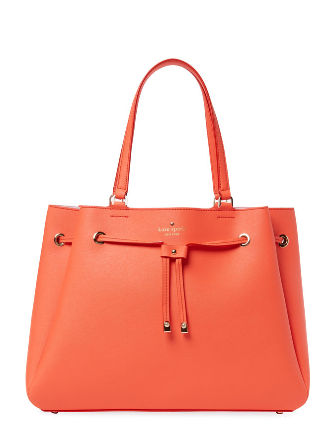 国内2980元！2016春夏新款 kate spade 凯特丝蓓 女士真皮单肩包