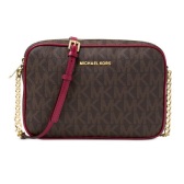 限时额外折！MICHAEL Michael Kors 经典logo款链条方形包 $75.6（约548元）