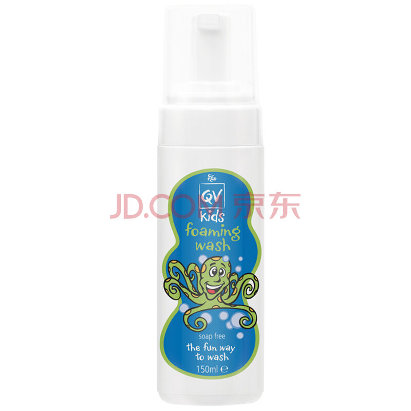 澳洲进口 ！ EGO 意高 QV系列 儿童洁面沐浴二合一泡沫 150ml  29元（ 49元，可199减100）