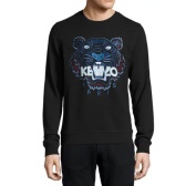 Kenzo 经典男款虎头卫衣 黑色 6折！$168（约1218元）