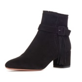 Aquazzura 秋冬必备百搭利器方跟踝靴 $475（约3411元）
