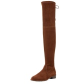 【超利】Stuart Weitzman 美腿神器 Lowland 麂皮过膝靴 $418.5（约3053元）