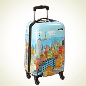 Amazon.com：Samsonite 新秀丽 NYC 城市风光行李箱 20寸