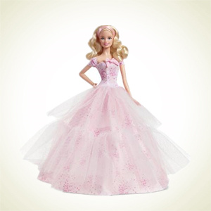 Amazon.com：Barbie Birthday Wishes 2016珍藏版芭比娃娃