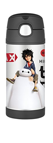 prime会员免运！Thermos 膳魔师 《超能陆战队》Big Hero 6  吸管杯 350ml