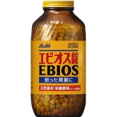 应酬必备，日亚销量冠军！Asahi ebios 啤酒酵母片 2000片 日元1915（约119元）