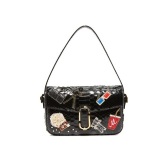 Marc Jacobs J Marc 刺绣蟒蛇皮肩背包 $1237.5（约8856元）