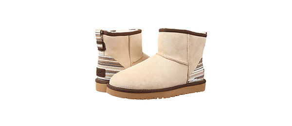 新低！UGG australia Classic Mini Serape 女款雪地靴