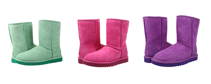 三色新低价！UGG Classic Short 女款雪地靴