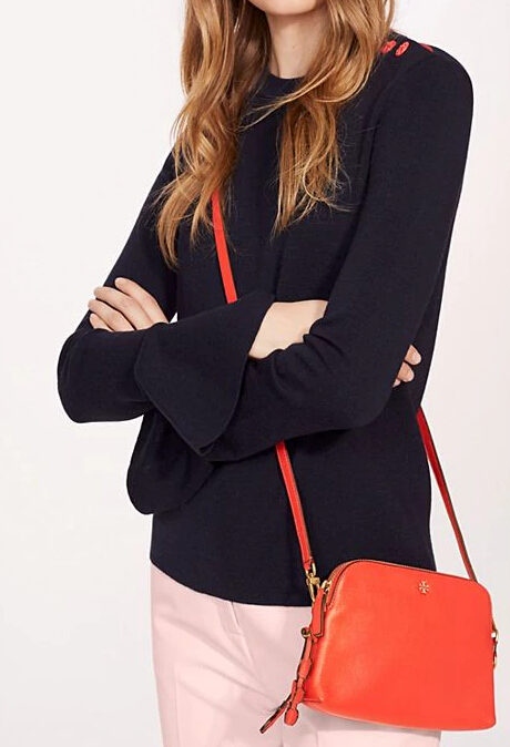 TORY BURCH 汤丽柏琦 PEACE 女士单肩斜挎包