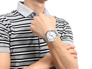 EDOX 依度 Les Vauberts系列 83011-3B-AIN 男款机械表