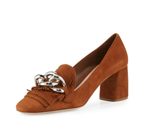 Neiman Marcus 官网 Miu Miu 麂皮休闲鞋低价热卖