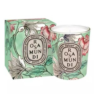 Diptyque “朝露玫瑰”情人节限定版蜡烛开卖, 190g