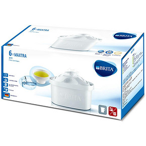 BRITA 碧然德 Maxtra 双效滤芯 6枚装 白色