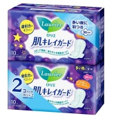 Kao花王 乐而雅 护翼型姨妈巾卫生巾2包装 日用/夜用 新低价245日元（约14元）