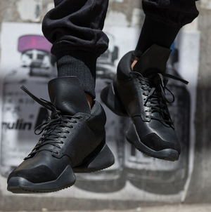 adidas by Rick Owens RO 全黑色运动鞋（男女同款）