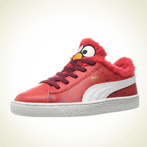 Amazon.com：PUMA 彪马 Sesame Street Basket 童鞋