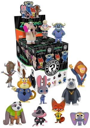Funko Zootopia 疯狂动物城摆设随机盒 1个
