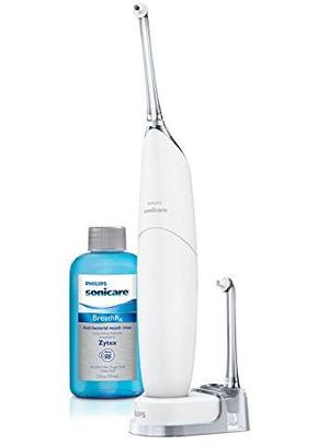 史低！飞利浦 Sonicare HX8332 喷气式洁牙器银色 + 送漱口水