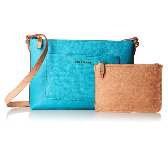 COLE HAAN 可汗 Emilia 女士真皮斜挎包
