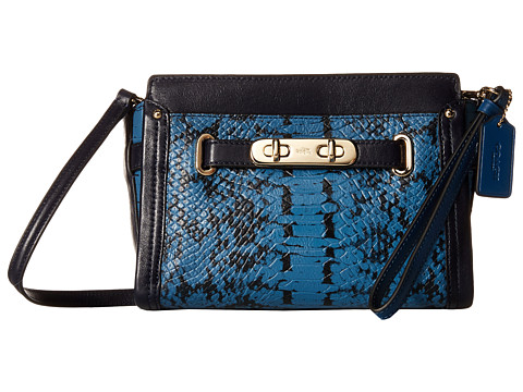 COACH 蔻驰 Accordion Exotics Swagger Wristlet 女士斜挎包