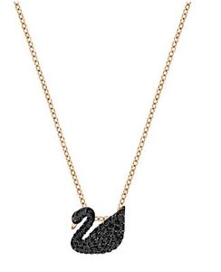 SWAROVSKI 施华洛世奇 黑天鹅水晶项链