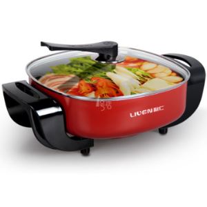 15日0点预告：Liven 利仁 5.5L 多功能电热锅电火锅 DHG-40FH 全身水洗