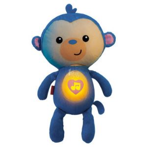 移动端：Fisher Price 费雪 新生儿系列 声光安抚小猴子 CDC64+凑单费雪训练碗（139+62-100，小猴子约70元）