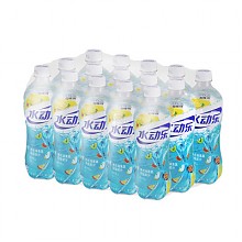 水动乐 蔬果轻补给 柠檬味 600ml*15瓶*2件