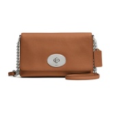 COACH 经典十字扣链条肩包 $102.37（约741元）