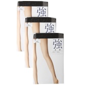 【日亚直邮】约13元/双！限L码：ATSUGI 厚木 强（超耐穿）系列 连裤丝袜3双装 632日元（约40元），使用招行Visa信用卡，可满10000日元减2000日元