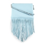 Rebecca Minkoff 流苏斜挎包 天蓝色 $72（约524元）